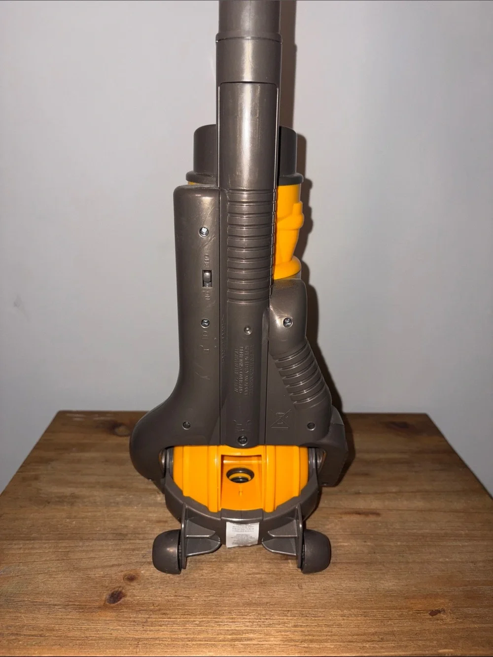 Dyson Kids Toy Vacuum in Yellow, Gray and Red